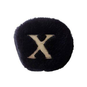 Golf Club Fairway X-Wood Headcover Head Cover Plush Black Silver Unbranded